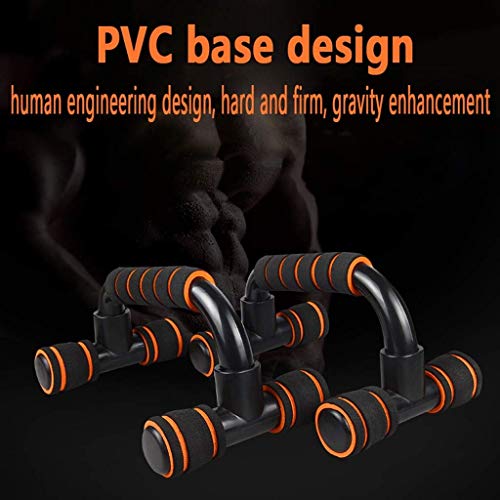 Push-up Bracket,Heavy Duty Steel Handles with Cushioned Foam Grips & Slip Resistant Base for Muscle Ups