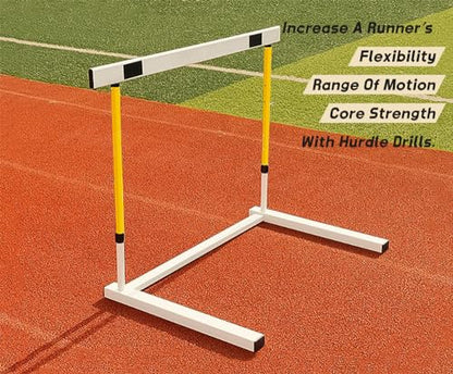 Adjustable Height Hurdle, Detachable Track and Field Equipment for Speed & Agility Training