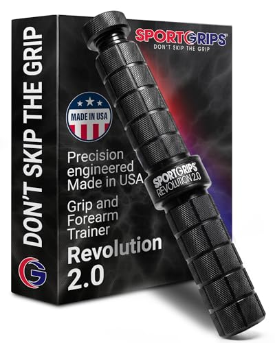 Sportgrips Sidewinder Revolution 2.0 Adjustable Grip Trainer, USA Made