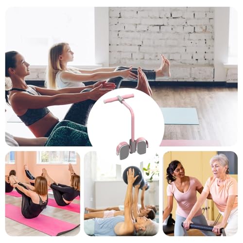 Multifunction Resistance Pull Rope - 6 Tube Elastic Exercise Band System, Portable Strength Training Equipment, Body Sculpting Tool | Home Fitness Gym Leg Arm Chest Back Stretch Workout Use