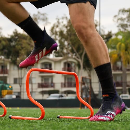 AGORA 12" Speed & Agility Sports Training Hurdles - Set of 4