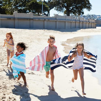 Dock & Bay Beach Towel - Quick Dry, Sand Free - Compact, Lightweight - 100% Recycled - Includes Bag - Cabana - Light Pink - Large (160x90cm, 63x35) - color: Cabana - Light Pink, size: Large (160x90cm, 63x35")