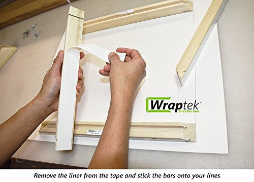 Wraptek- Canvas Stretcher Bars Frame 2 Bar Pack (32") - size: 32"