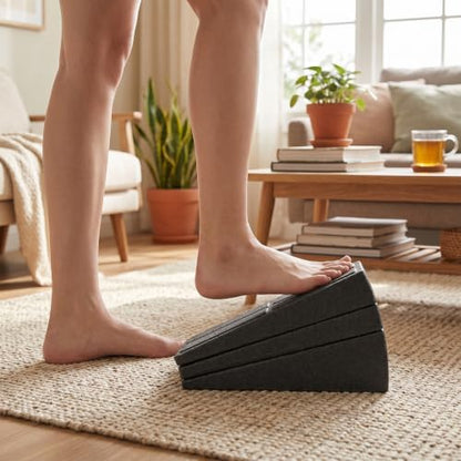 Slant Board, Adjusted Foot Calf Stretching Board Calf Stretcher Slant Board for Home Exercise Fitness