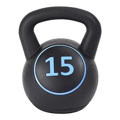BalanceFrom Kettlebell Sets 30lbs, 45lbs, 50lbs, 75lbs 3 or 4 Piece Strength Training Kettlebells Weight Set, Multiple Sizes - style: 30 lbs Set