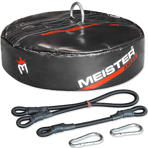 Meister Anker Double-End Boxing Heavy Bag Floor Anchor - style: ANKER w/ 10" & 24" Bungees
