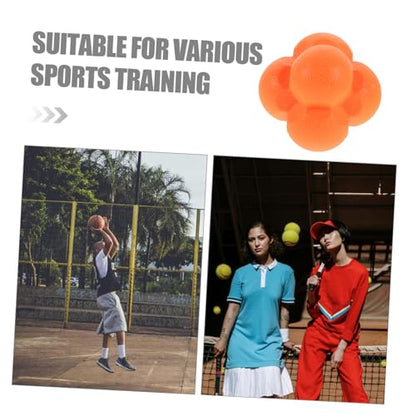 Hexagonal Reaction Ball Hand Eye Coordination Training Reflex Ball High Difficulty Agility Training Tool for Goalkeeper Baseball and Team Handball Reflex Training