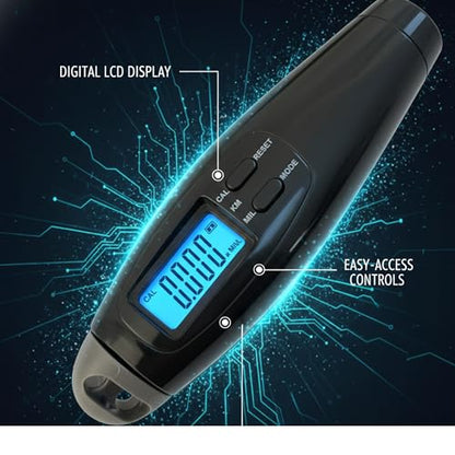 Cordless Digital Jump Rope (2 Handles) – Adjustable Counter, Low Impact Fitness Tool for Home, Rehab & Beginners – Tracks Jump Count & Effort – Unisex by MACCO