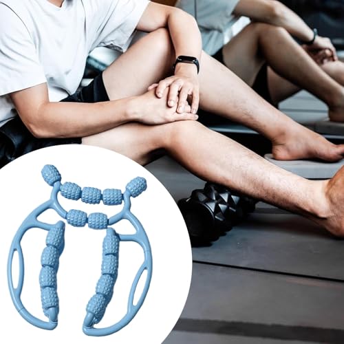 Relax Roller Leg Massage Tools Muscle Relaxer Massage Rollers for Calf, Blue