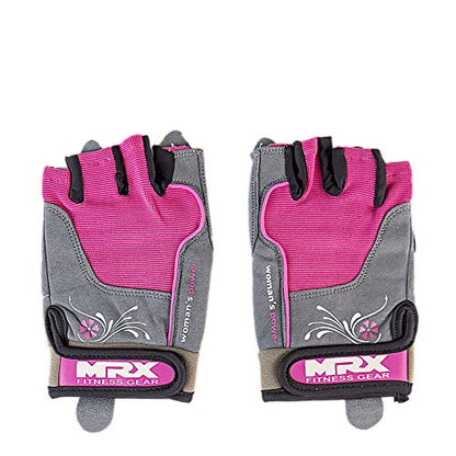 MRX BOXING & FITNESS Weight Lifting/Exercise Grip Gloves for Women, Great for Workouts, Weight Training and More, Pro Series