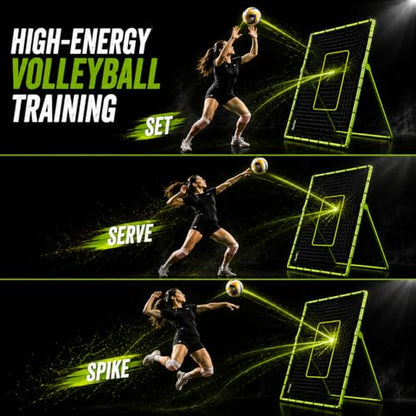 Volleyball Rebounder Net Volley Ball Bounce Back Practice Equipment