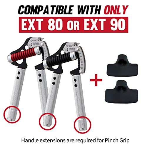 GD Pinch Grip for GD IRON GRIP EXT model, Finger Strengthener Hand Grip Exerciser Strengthener Premium Adjustable Hand Gripper for Climber