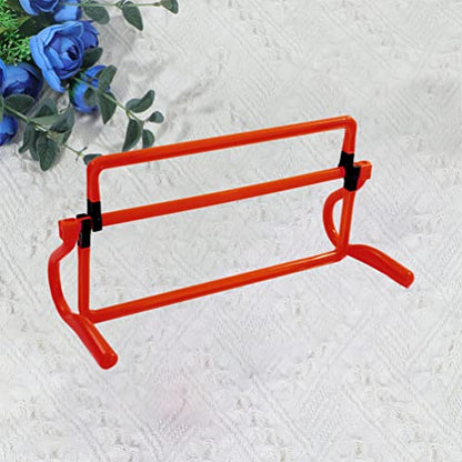 BESPORTBLE Removable Training Hurdles, Agility Ladder Speed Training Equipment, Soccer Training Agility Hurdles(Yellow) - color: Red