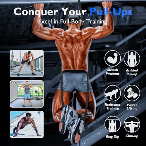 FitBeast Pull Up Resistance Band – Versatile Fitness Band for Strength Training, Stretching, and Full-Body Workouts for Men and Women