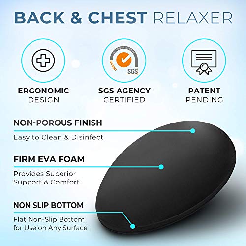 CostoBlock - Firm Thoracic Pod for Costochondritis Relief, Tietze Syndrome, Relieve Chest, Upper and Lower Back Pain