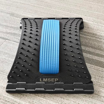 Back Stretcher for Lower Back Pain Relief, Multi Level Back Cracker Board for Herniated Disc, Scoliosis, Spine Decompression, Back Cracking Device, Upper and Lower Back Stretcher