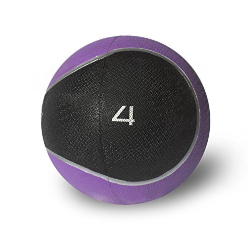 Cap Barbell Weight Medicine Ball | 2-12lb Options - style: 4 lb - Purple