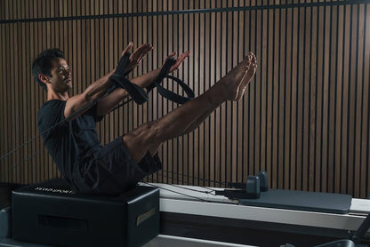 Pilates Sitting Box for Pilates Reformer by SEWD - Pilates Equipment for Home Gym and Professional Studio Use, Pilates Reformer Accessory for Pilates Exercises