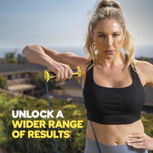TRX Training Bandit Kit, Home Workout Resistance Band Set with Strength-Training Resistance Bands and Universal-Fit Handles for Exercise Bands