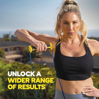 TRX Training Bandit Kit, Home Workout Resistance Band Set with Strength-Training Resistance Bands and Universal-Fit Handles for Exercise Bands