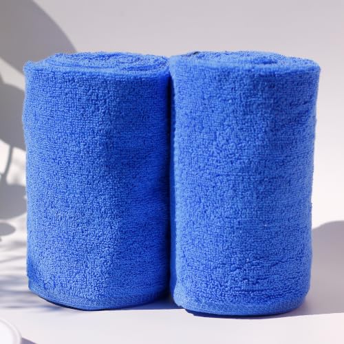 Sports Towels 2-Pack, Ultra-Soft 100% Cotton Quick-Dry Gym Towels