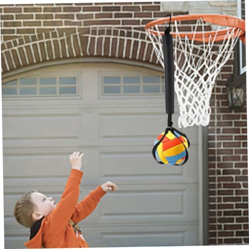 balacoo Volleyball Spike Trainer Adjustable Suspension Strap Portable Practice Equipment for Adults and Boys and Girls Enhance Jumping and Hitting Skills