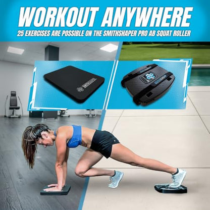 PRO Exerciser & Super Pad Bundle - 25 Exercises Professional Strength Model, Full Body Workout, Build Muscle, Sculpt, Shape, Strengthen Abs, Butt, Core, Legs & More