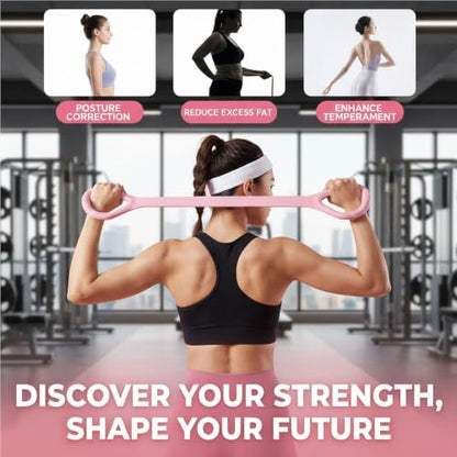 Figure 8 Exercise Bands for Women Men, 3 Pcs Resistance Bands