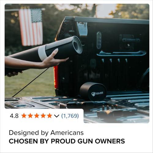 Falko Tactical Gun Cleaning Mat, Gun Mat for Handgun, Rifle and Shotgun - color: Black, size: 48x17