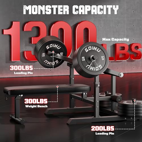 Chest Press Machine, GOIMU Z1-PRO Weight Bench Press Machine with Independent Arms, Adjustable Flat Incline Bench Press for Chest, AB Workout Home Gym Equipment - color: Black-100lbs Weight Set