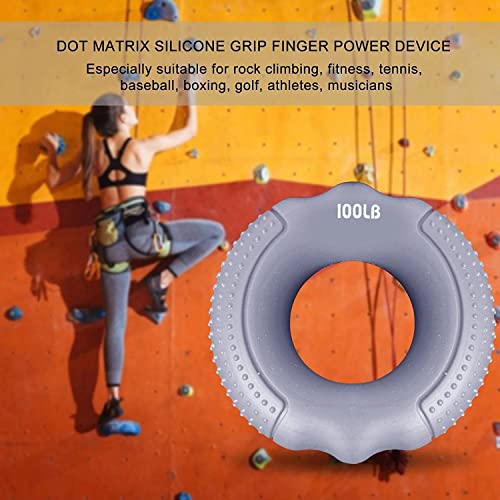 Silicone Finger Gripper Hand Resistance Band Gripping Ring Wrist Stretcher Finger Forearm Trainer Exercise Carpal Expander