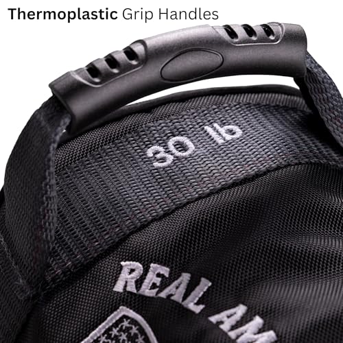 Weighted Sandbag – Compact 12” Design for Explosive Kettlebell-Style Training – Heavy Duty Strength & Conditioning Bag