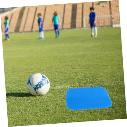 5pcs Non- Soccer Training Discs High Visibility Flat Markers for Step Training Robust Agility Dots for Gym Classes and Sports Drills