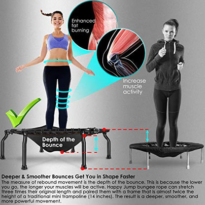 Happy Jump Trampoline Fitness Trampoline Indoor Mini Trampoline