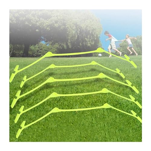 Adjustable Height Speed Agility Hurdles, Foldable Professional Obstacle Training Sports Practice Equipment, Fitness & Speed Track Hurdles for PE Class Fitness Grou, A