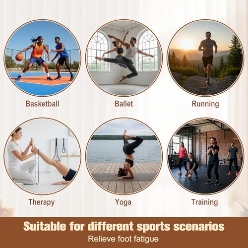 Cork Balance Board - Ankle & Foot Strengthener Kit for Physical Therapy, Plantar Fasciitis Recovery, Core Stability, Enhanced Foot Function, Mobility and Prevent Falls | Balance Trainer
