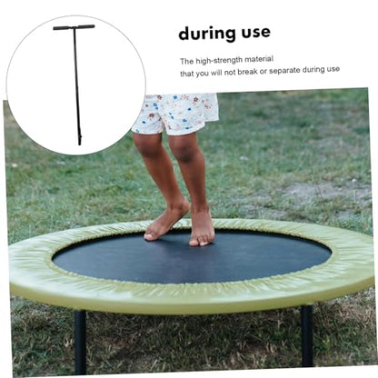 Holibanna Trampoline Single Handle Bar Accessory for Mini Fitness Trampoline Replaceable and Convenient Design for Enhanced Balance and Safety During Jumping Workouts