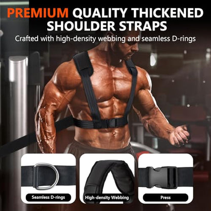 TE DEUM Weight Training Pull Sled, Fitness Strength Speed Training Sled, Steel Power Sled Workout Equipment for Athletic Exercise and Speed Improvement, Only Suitable for 2" Weight Plate
