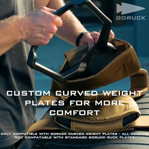 GORUCK Rucking Weighted Vest for Men and Women - Ergonomic Design for Walking, Running, and Weight Loss Training - Adjustable Weighted Vest with Strorage Pocket