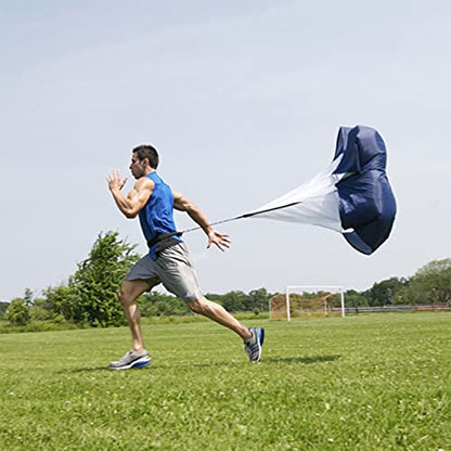 Resistance Parachute Running Speed Chute, Resistance Parachute for Speed Training, for Kids Youth and Adults Speed Chute Comes,with Carry Bag