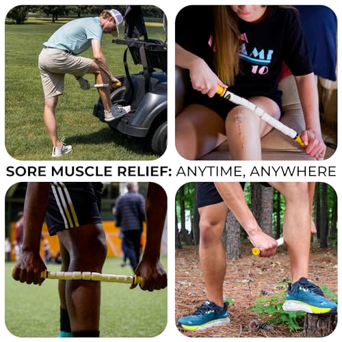 The Original Massage Stick - Self Myofasical Release Muscle Roller Stick - 20" Marathon Stick - color: Marathon Stick