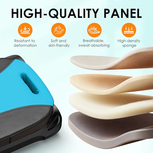 FIAMERMOR 2025 AB Roller Wheel - 4 wheel elbow support abdominal wheel automatic rebound abdominal fat burning weight loss core training equipment home/gym