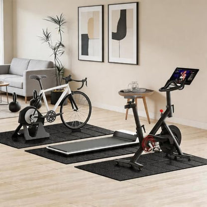 Walking Pad Treadmill Mat for Carpet Floors,63x30 Hardwood Floor Protection, Mats for Under Walking pad/Treadmill/Bike/Exercise Equipment on Carpets, Noise Shock Absorption, Stationary