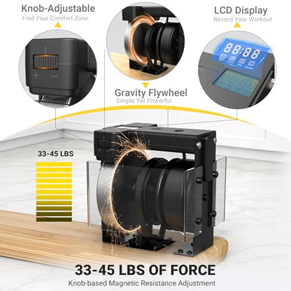 Home Gym Equipment, - Compact Full Body Workout Equipment with Adjustable Resistance for Strength Training, Squats, Bench Press, Rows, Portable Multifunctional for Small Spaces & Apartments
