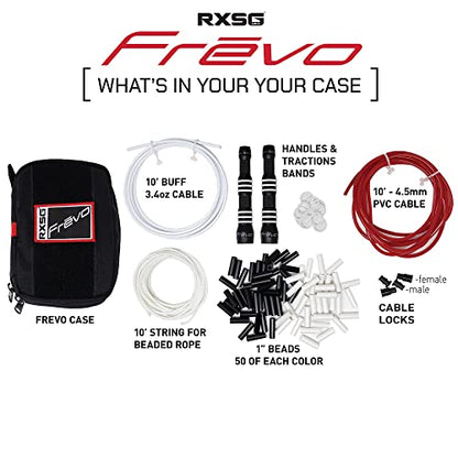 Jump Rope | RXSG Frēvo Freestyle Jump Rope, Skipping Rope for Men & Women with 2 High Speed Precision Bearings | Fitness, Training, Exercise, Cardio, Workout