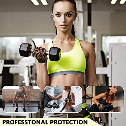 ZEROFIRE Workout Gloves for Women Men - Weight Lifting Gloves with Full Palm Protection & Extra Grip for Women Gym, Weightlifting, Weight Lift, Rowing, Exercise, Sport, Cycling