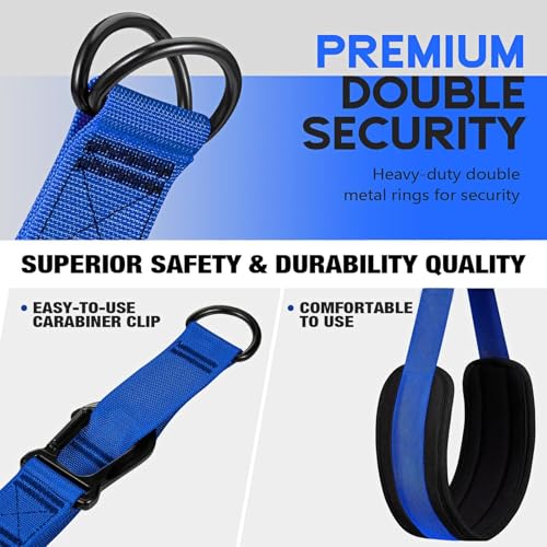 Pull Up Assist Bands Set of 4 Bands 300 Lbs - color: Blue
