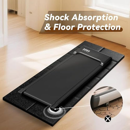 Walking Pad Mat for Carpet - 55" x 23.6", 0.24" Thick Treadmill Mat - size: 55"L x 23.6"W x 0.24"Th