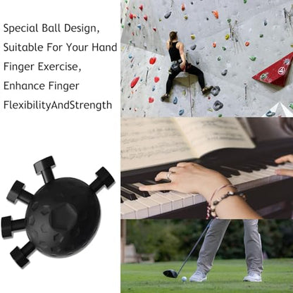 Grip Strength Trainer & Forearm Trainer 44-90LBS – Adjustable Hand Exercisers for Therapy, Muscle Building, Rehab & Musicians (Black)