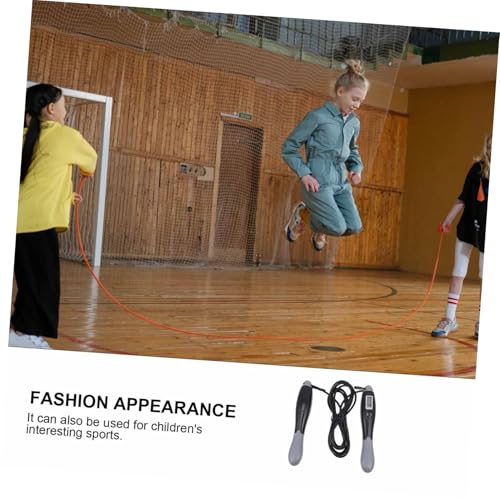 Smart Counting Jump Rope for Fitness Exercise Skipping Rope with Lightweight Non-slip Handles Portable Outdoor Indoor Training Tool for Adults and Men